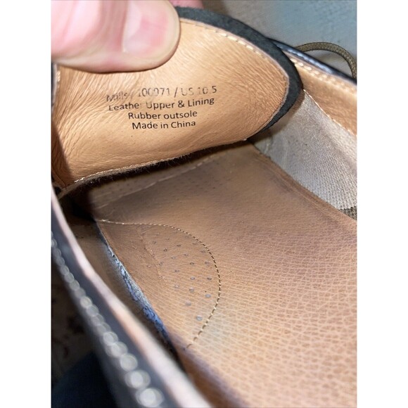 Warfield & Grand Men’s Dress Shoes Size 10.5 M Black Leather Oxfords Business main image 11